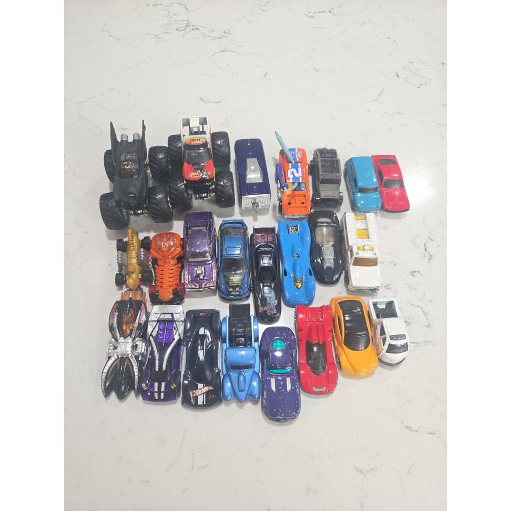 Lot of 23 hotwells Diecast cars